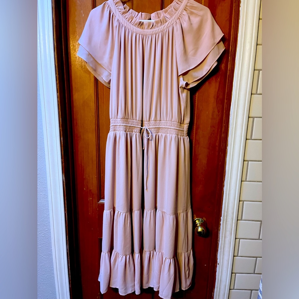 Loft Pink Spring Dress